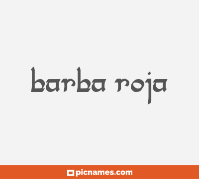 Barba Roja